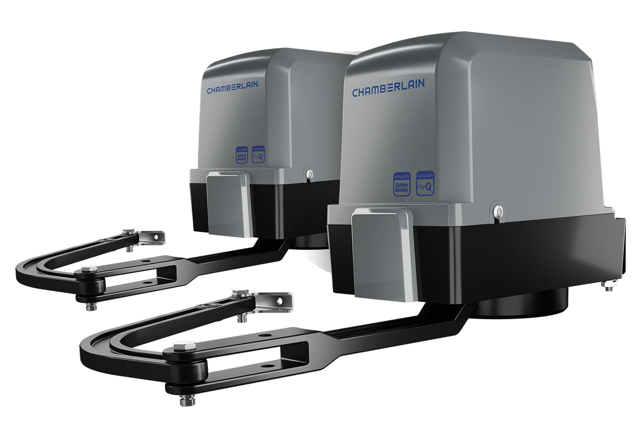 Außentorantriebskit für Flügeltore inkl. Infrarot Lichtschranken-Set und 2 Design- Handsender - Image 4