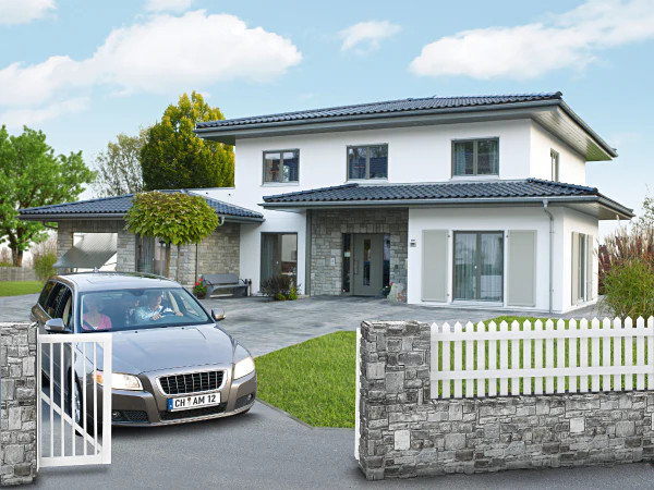 Außentorantriebskit für Flügeltore inkl. Infrarot Lichtschranken-Set und 2 Design- Handsender - Image 8