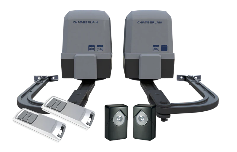 Außentorantriebskit für Flügeltore inkl. Infrarot Lichtschranken-Set und 2 Design- Handsender - Image 9