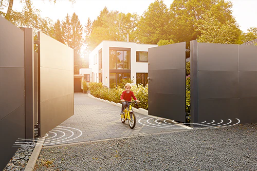 Drehtorantrieb für ein- und zweiflügelige Standard-Drehtore inkl. Design-Handsender und Infrarot Lichtschranken-Set - Image 7