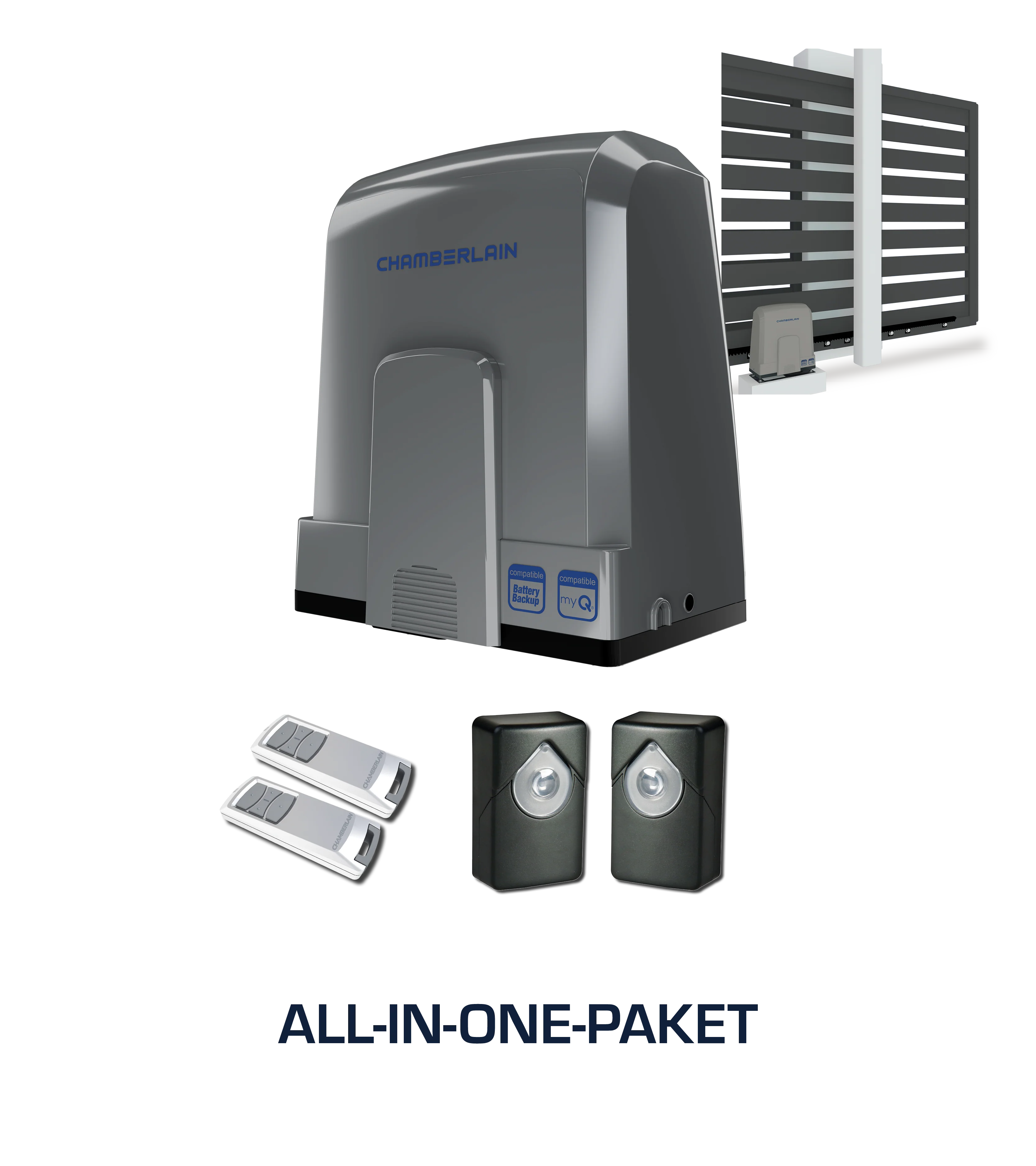 Antrieb für Schiebetore